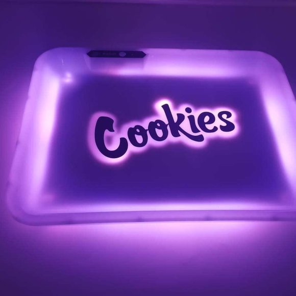 Other Cookies Purple Led Rolling Tray Glow In Dark Brand New With Box